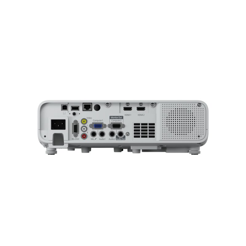 Connections on the back